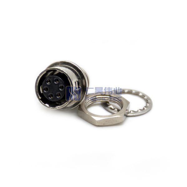 HR10A-7R-6S HR10 Series 6Pin Threaded Connector - Image 3
