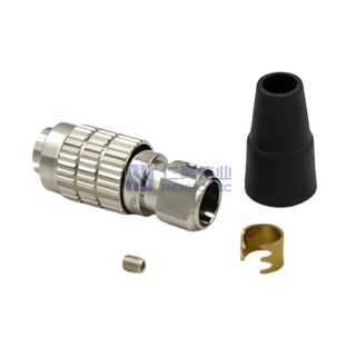 HR25 8 Position Circular Connector Plug Male Pins, HR25-7TP-8P Compatible