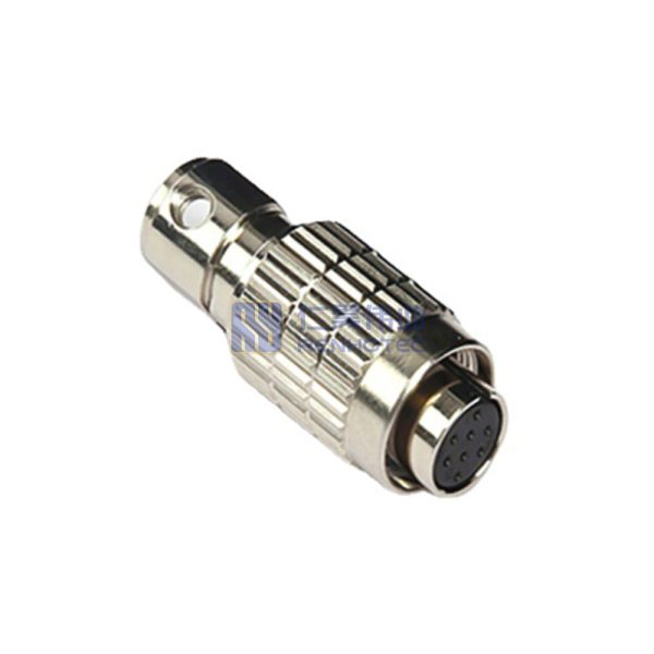HR25 8 Position Circular Connector Plug Male Pins, HR25-7TP-8P Compatible — изображение 2