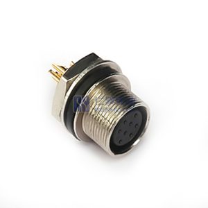 HR25 8 Position Circular Connector Receptacle HR25-7TR-8S Compatible, Female Pins