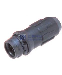 HR30 6 Power Position Circular Connector Jack, Male Pins, HR30-6JA-6P Compatible