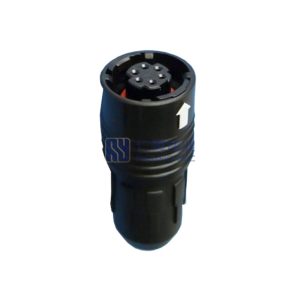 HR30 Circular Push Pull Connectors 6Pin Plug, Female Pins, Solder Cup HR30-6P-6S