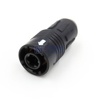 HR30 Circular Connectors 6P Plug, Male Pins, Solder Cup, HR30-6PA-6P Compatible