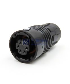 HR30 Circular Connectors 6P Plug, Female Pins, HR30-6PA-6S Compatible