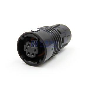 HR30 Circular Connectors 6P Plug, Female Pins, HR30-6PA-6S Compatible