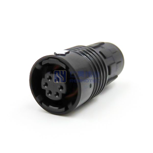 HR30 Circular Connectors 6P Plug, Female Pins, HR30-6PA-6S Compatible
