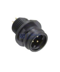 HR30 Circular Push Pull Connector 3Pin Receptacle HR30-6R-3P, Male Pins