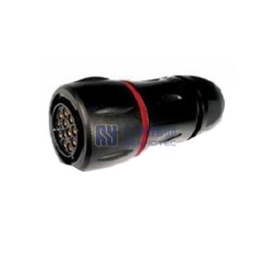 HR30 Circular Push Pull Connector 12Pin Plug HR30-8P-12S, Female Pins