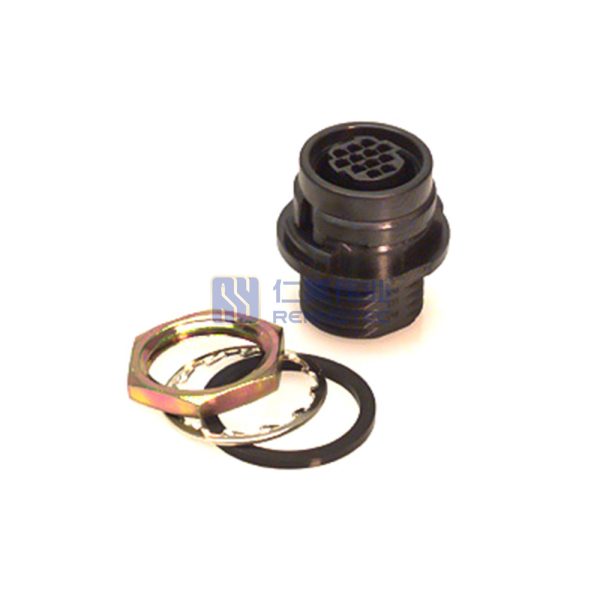 HR30 Push Pull Connector HR30-8R-12SC 12P Receptacle 12 Pin, Female Crimp - Image 2