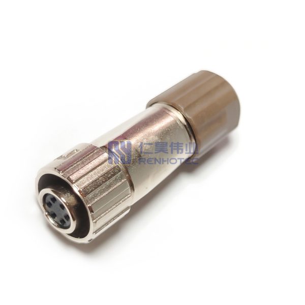 LF07WBP-3P High Speed Transmission Waterproof Circular Connector, 3 Contacts Plug