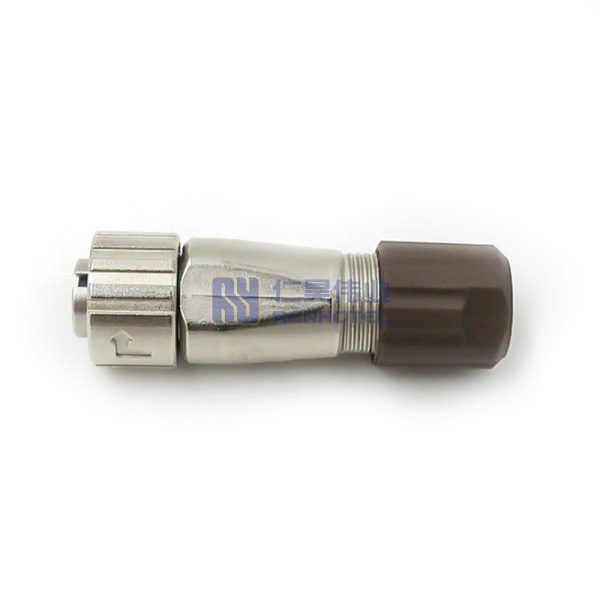 LF07WBP-6P LF Cable Mount Connector, 6 Contacts, Miniature Connector,  Bayonet Plug