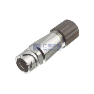 LF10WBJ-4P 4 Pin Male Straight Panel Mount Circular Connector Waterproof Jack