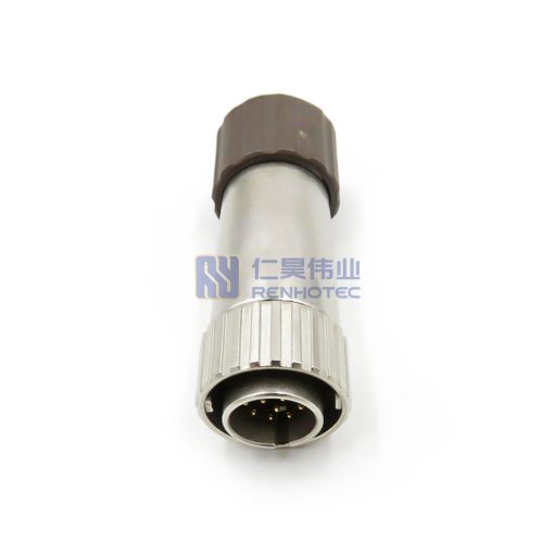 LF10WBP-12P 12Pin Male Straight Circular Connector Waterproof Plug — изображение 2
