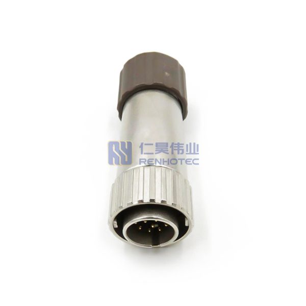 LF10WBP-12P 12Pin Male Straight Circular Connector Waterproof Plug - Image 2