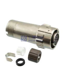 LF10WBPD-12S 12Pin Female Straight Circular Connector Waterproof Plug