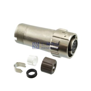 LF10WBPD-12S 12Pin Female Straight Circular Connector Waterproof Plug