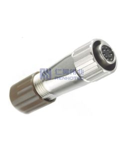 LF13WBP-20S 20Pin Female Straight Circular Connector Waterproof Plug
