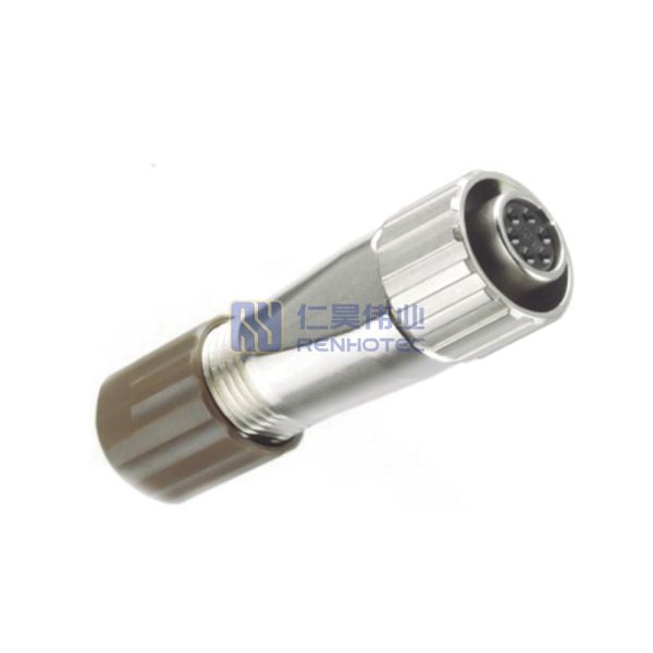 LF13WBP-20S 20Pin Female Straight Circular Connector Waterproof Plug