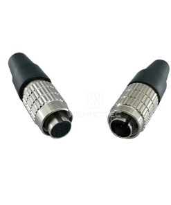 MXR-8P-8P Compatible, 8 Position Circular Connector Male Plug Solder Cup