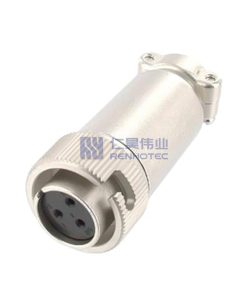RM12BPE-3S Circular Connector 3 Contacts RM12B Female Plug Bayonet