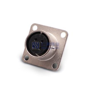 RM12BRB-4S Circular Connector 4 Contacts RM12B Female Flange Receptacle