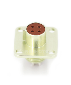 Push-pull PC4TK 4 Pin Female Straight Plug Solder Cups