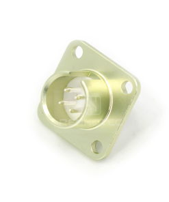 Alternative view of Push-pull PCB4ZJ 4 Pin Female Socket Plug Solder Cups