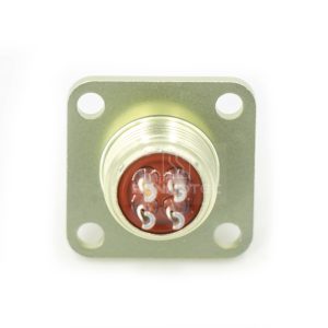 Push-pull PCB4ZJ 4 Pin Male Socket Plug Solder Cups