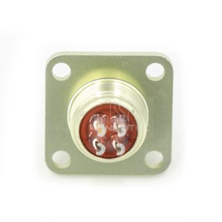 Push-pull PCB4ZJ 4 Pin Male Socket Plug Solder Cups