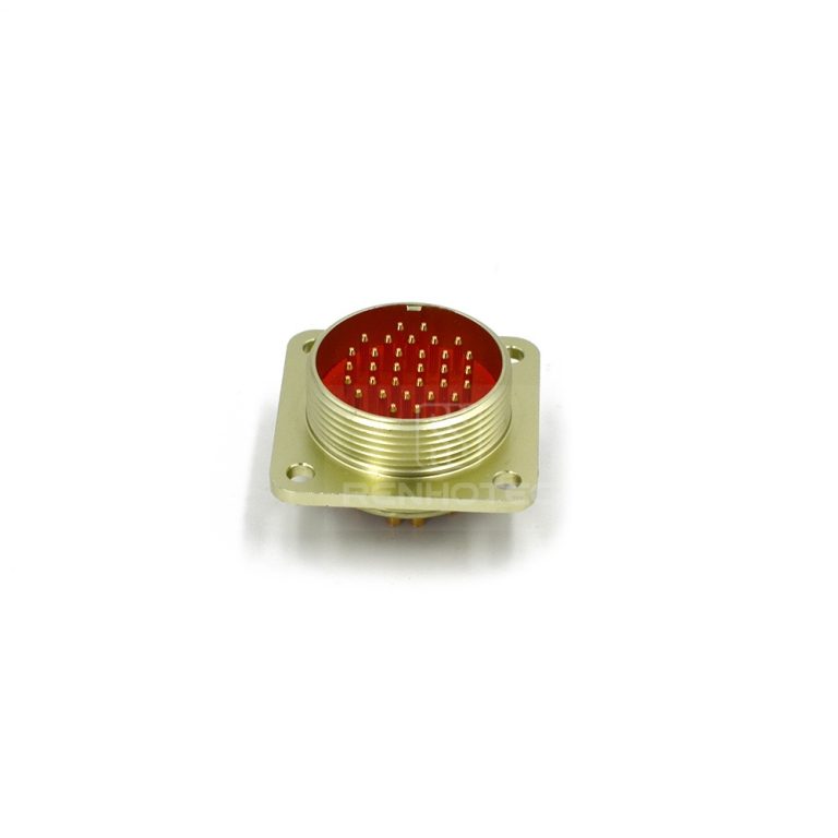 Socket Base Cup Threaded PC32ZJ 32 Pin Male Flange Socket Solder Cups