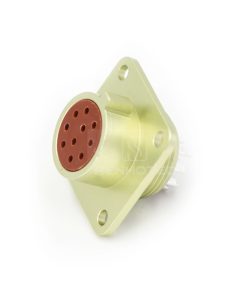 Alternative view of Push-pull PC10TK 10 Pin Female Straight Plug Solder Cups