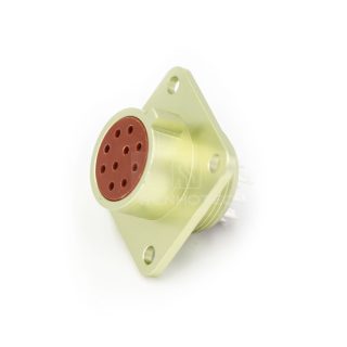 Alternative view of Push-pull PCB10TK 10 Pin Female Straight Plug Solder Cups