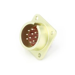 Alternative view of Push-pull PCB10ZJ 10 Pin Male Socket Plug Solder Cups