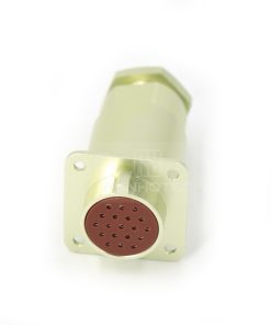 Push-pull PC19TPK 19 Pin Female Straight Plug with Cover Solder Cups