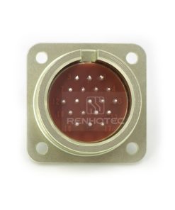 Push-pull PCB19ZJ 19 Pin Female Socket Plug Solder Cups
