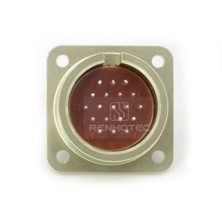 Push-pull PCB19ZJ 19 Pin Male Socket Plug Solder Cups