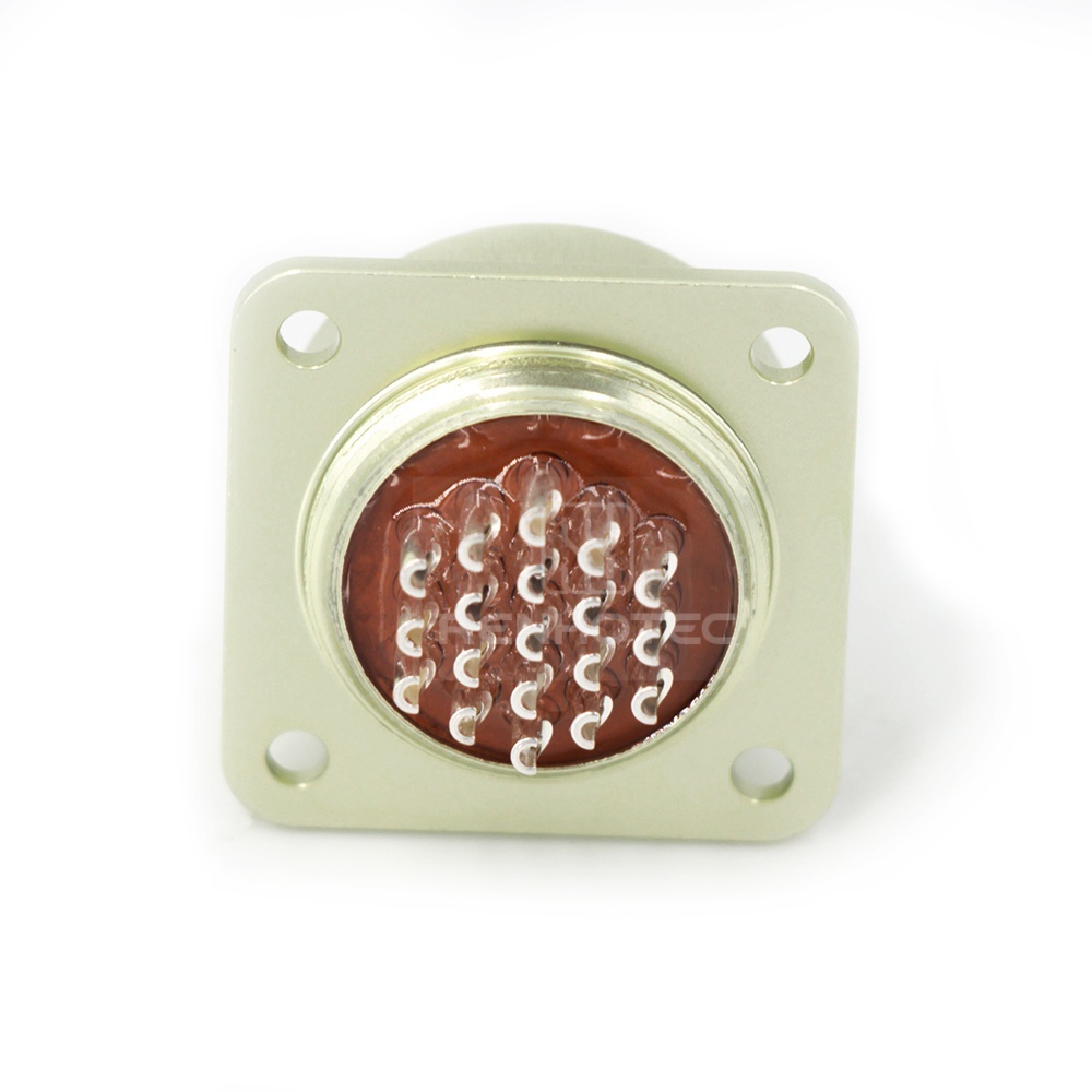 Push-pull PCB19ZJ 19 Pin Male Socket Plug Solder Cups — изображение 7