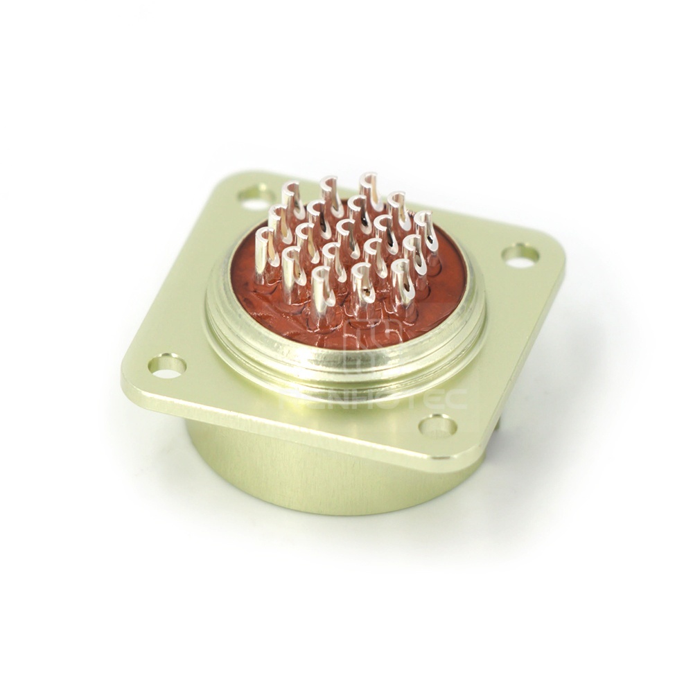 Push-pull PCB19ZJ 19 Pin Male Socket Plug Solder Cups — изображение 8