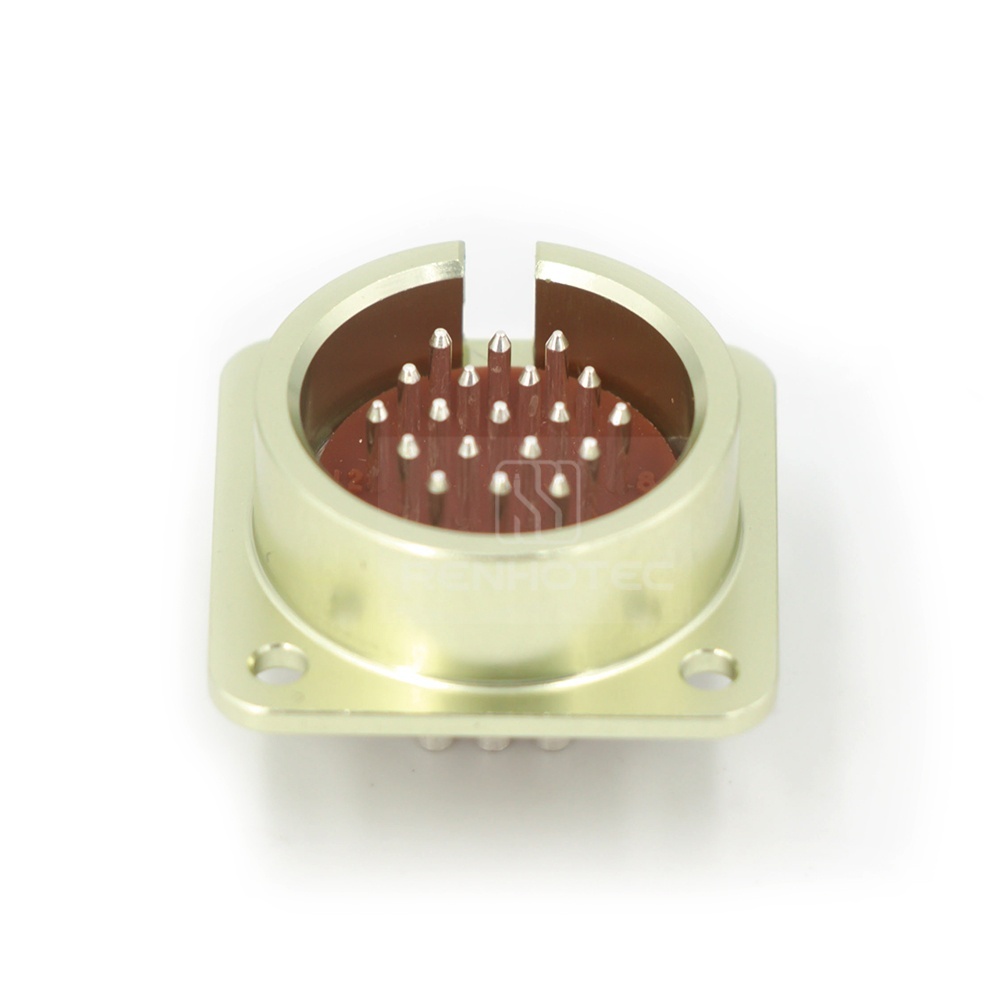 Push-pull PCB19ZJ 19 Pin Male Socket Plug Solder Cups — изображение 9