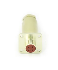 Push-pull PC4TPK 4 Pin Female Straight Plug with Cover Solder Cups