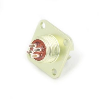 Alternative view of Push-pull PCB4ZJ 4 Pin Male Socket Plug Solder Cups