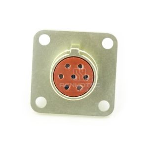 Push-pull PCB7TK 7 Pin Female Straight Plug Solder Cups