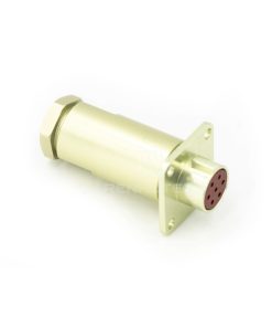 Alternative view of Push-pull PC7TPK 7 Pin Female Straight Plug with Cover Solder Cups