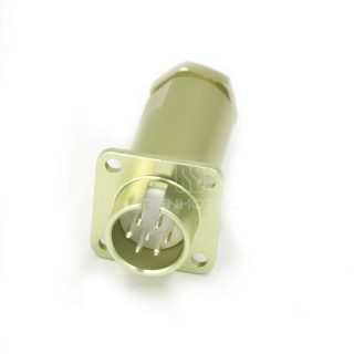 Push-pull PCB7ZPJ 7 Pin Male Socket with Cover Solder Cups