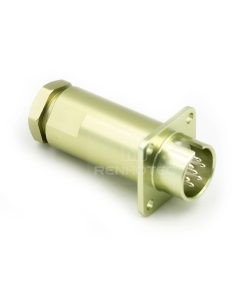 Alternative view of Push-pull PCB7ZPJ 7 Pin Female Socket with Cover Solder Cups