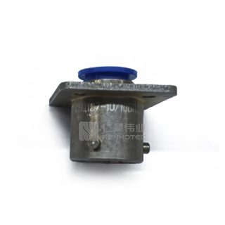 Zh127 Serial Connector Shell Size 10 10pin Male Flange Socket Solder - СНЦ127-10/10ВП127-1-В