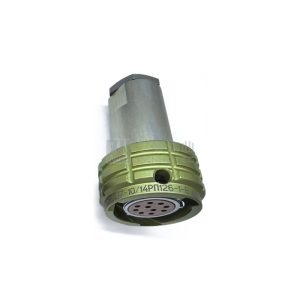 ZH127 Series Connector Shell Size 14 10pin Male Flange Socket Solder -  СНЦ127-10/14РП126-1-В