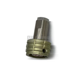 ZH127 Series Connector Shell Size 10 4pin Female Plug with Straight Tail Attachment - СНЦ127-4/10РП126-1-В