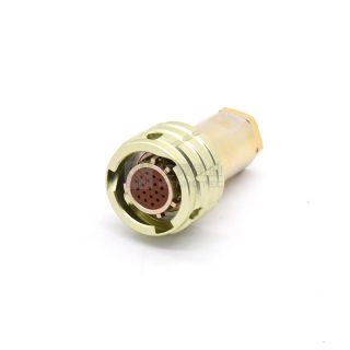 ZH127 Series Connector Shell Size 12 19pin Female Plug with Straight Tail Attachment - СНЦ127-19/12РП126-1-В