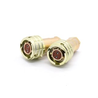 Alternative view of ZH127 Series Connector Shell Size 12 8pin Female Plug with Straight Tail Attachment - СНЦ127-8/12РП126-1-В